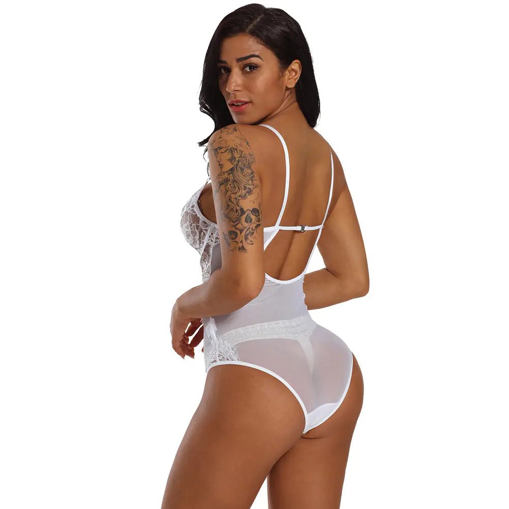 Combinaison Lingerie Moulante - Silhouette Galbée - Lingerie Sexy Femme | Dentelle variant_option1 variant_option2 | Desir Intense