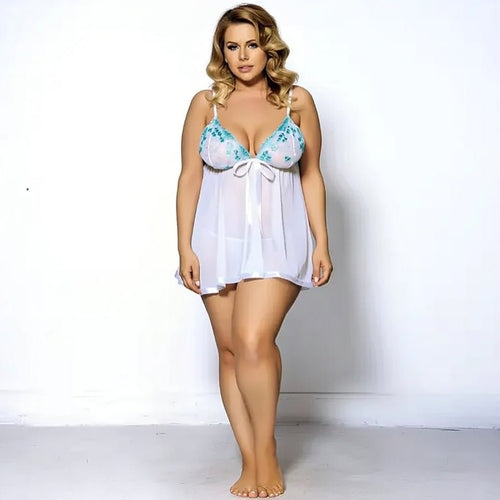 Plus Size Lingerie Grande Taille - Sensualité & Confort - Lingerie Sexy Femme | nuisette Dentelle variant_option1 variant_option2 | Desir Intense